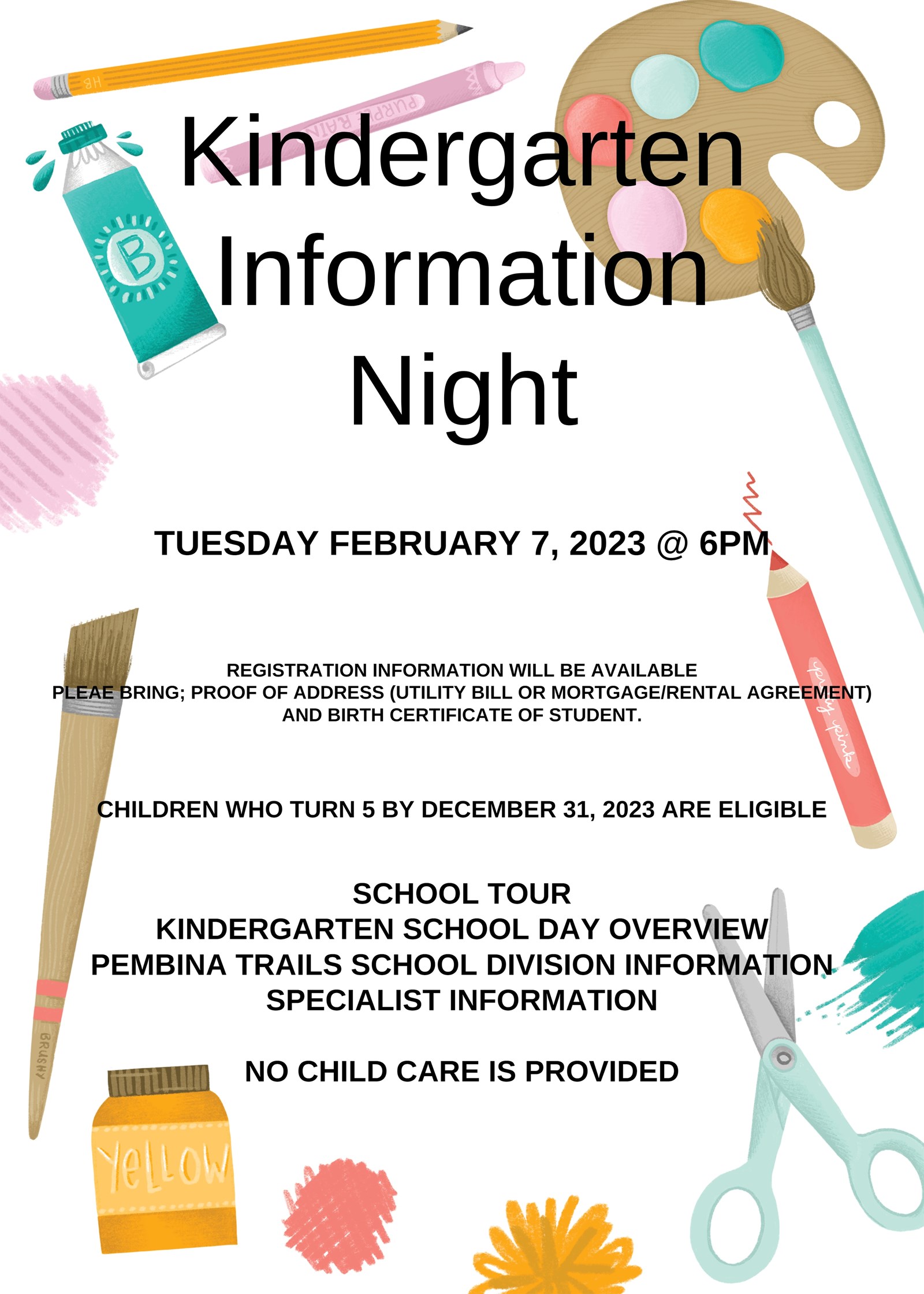 Kindergarten Information Night