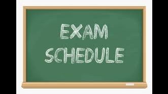 SHS Semester 1 Exam Schedule 2024-2025